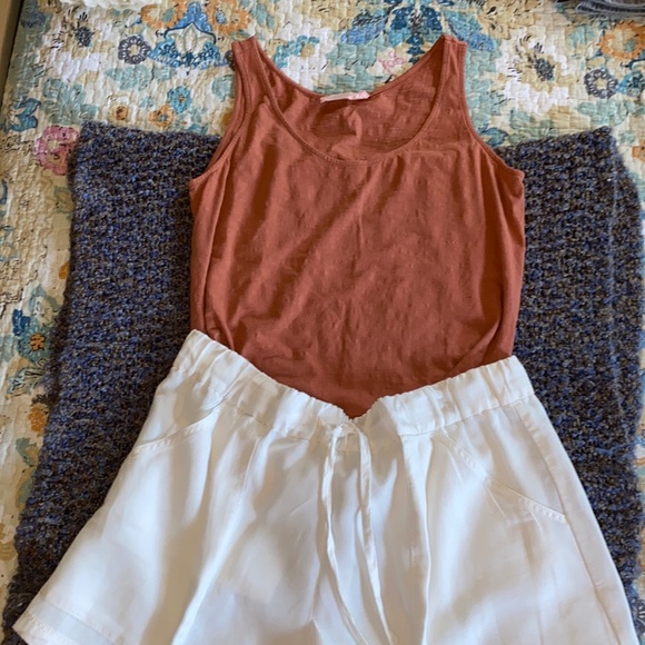 Ann Taylor LOFT Sunwashed Tank made in India. GUC. Super soft! - Picture 7 of 7